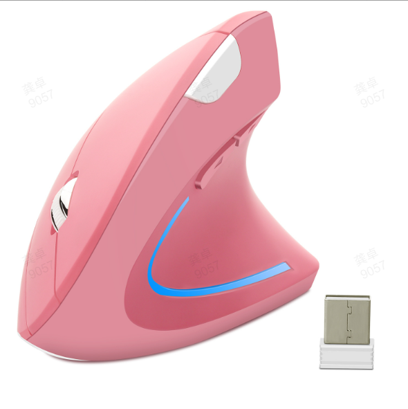 ⏰ÚLTIMO DÍA - 50% de descuento🖱️✨Ratón óptico vertical ergonómico inalámbrico recargable por USB