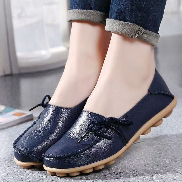 Mocassines Ortopédicos Cuero Suave Esencia Cumbre Serenidad, Comodidad y Apoyo Para Todo el Día