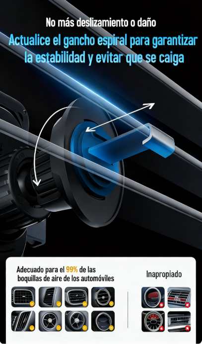 ⚡🚗 Nuevo Soporte de Carga Rápida Inalámbrica para Coche (2026) 📱🔋 ¡Carga Tu Teléfono Mientras Conduces con Estilo y Comodidad! 🌟