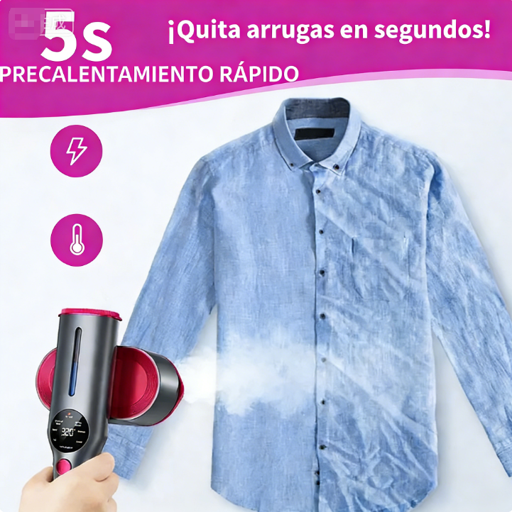 📢💥 Plancha de Vapor de Mano para Ropa – Rápido, Eficiente y Fácil de Usar para un Estilo Impecable 👗✨