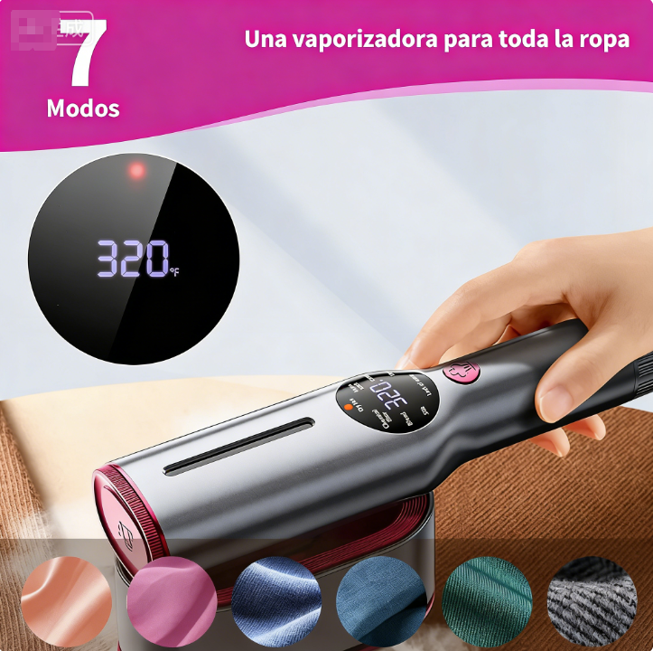 📢💥 Plancha de Vapor de Mano para Ropa – Rápido, Eficiente y Fácil de Usar para un Estilo Impecable 👗✨