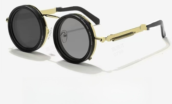 🔥🌞 Gafas de Sol Redondas Polarizadas con Tinte Ajustable – Estilo y Protección para Cada Momento 👓✨