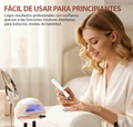 💅✨ Kit de Taladro de Uñas Eléctrico Recargable 6 en 1 – Portátil y Perfecto para un Manicura Profesional en Casa 🔋🌟