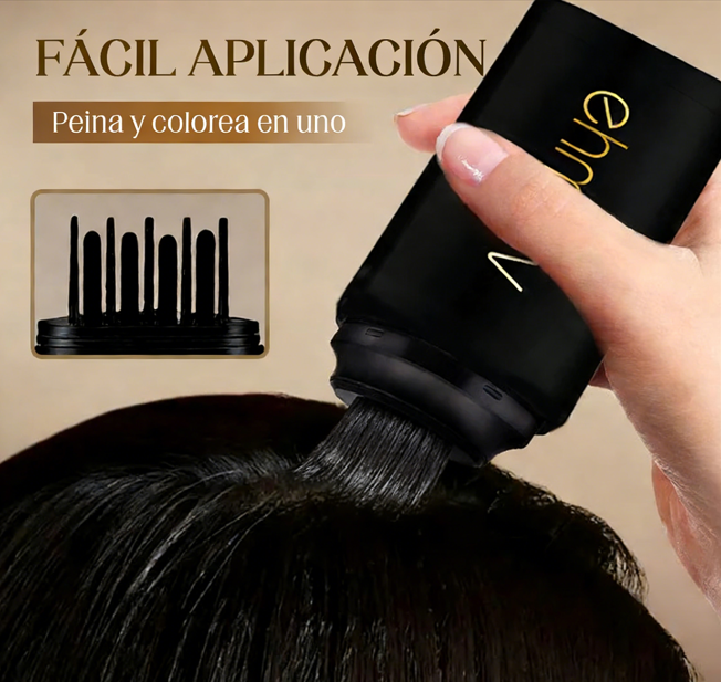 🌿✨ Peine Retocador para Cubrir Canas al Instante – Retoque rápido y natural 💁‍♀️💫