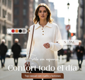 ✨ Blusa Casual con Cuello y Botones – Estilo Fresco y Cómodo para el Día a Día 🌸👚