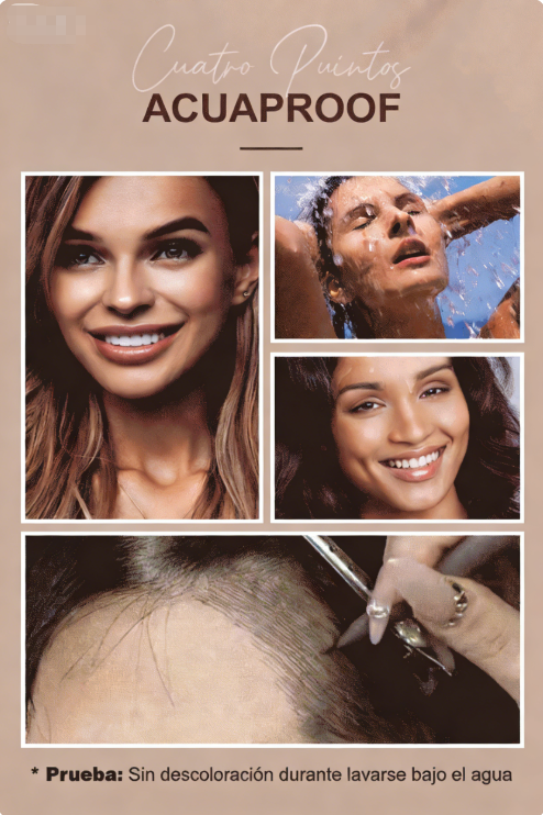 ✍️✨ Lápiz de Cejas y Barba de Cuatro Puntas Resistente al Agua – Precisión Natural y Definición Perfecta Todo el Día 💧🌟