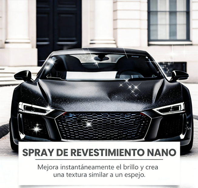 🚗✨ Spray Abrillantador para Coches + Toalla – Brillo Instantáneo sin Rayar, Protección Duradera contra el Polvo 🧼🌟