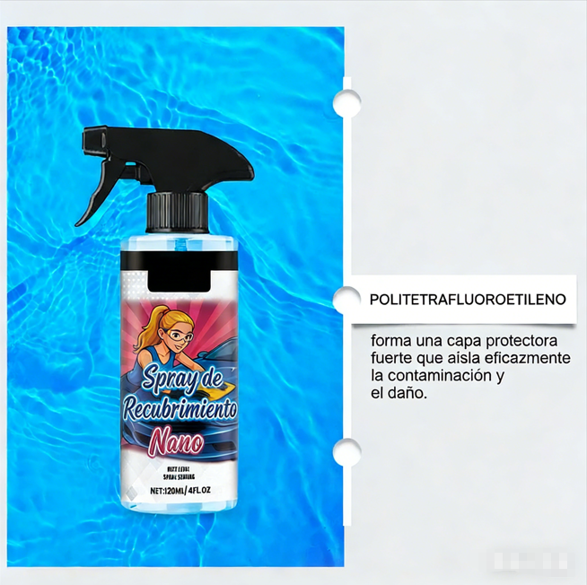 🚗✨ Spray Abrillantador para Coches + Toalla – Brillo Instantáneo sin Rayar, Protección Duradera contra el Polvo 🧼🌟