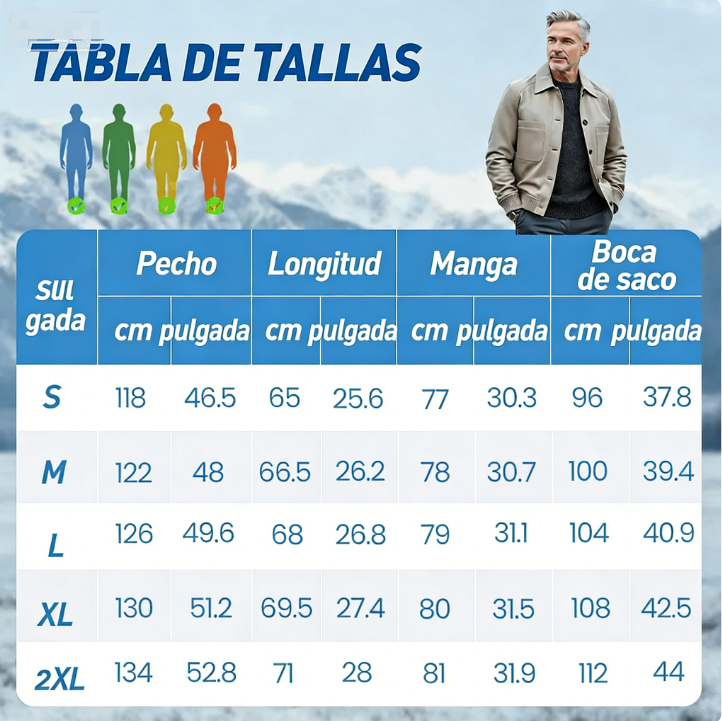 🧥✨ Chaqueta Clásica de Cuero Sintético para Hombre – Estilo Premium, Súper Duradera y Perfecta para Todo El Año 🔥💼