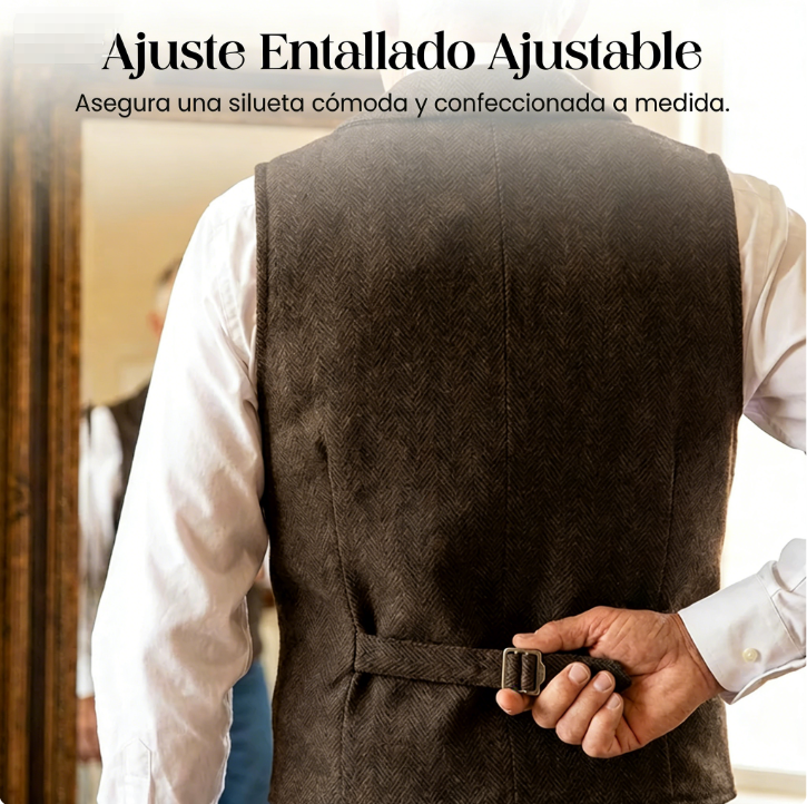 👔✨ Chaleco Informal de Corte Ajustado para Hombre – Estilo Moderno, Elegante y Perfecto para un Look Sofisticado 💼🔥