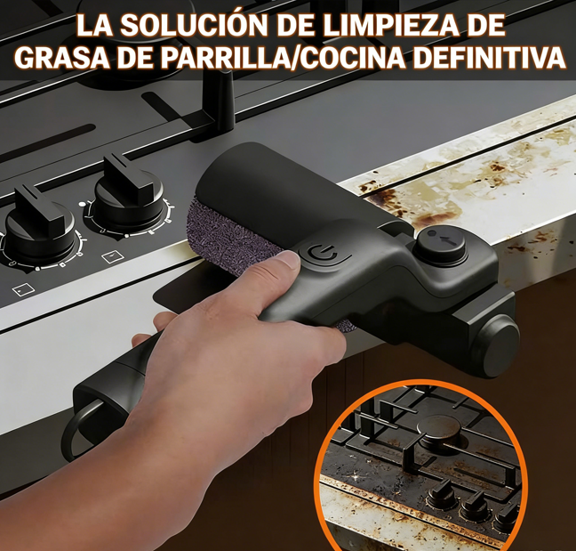 🍖⚡ Cepillo Eléctrico Inalámbrico para Barbacoas – Limpieza Potente, Rápida y sin Esfuerzo para una Parrilla Impecable 🔥✨