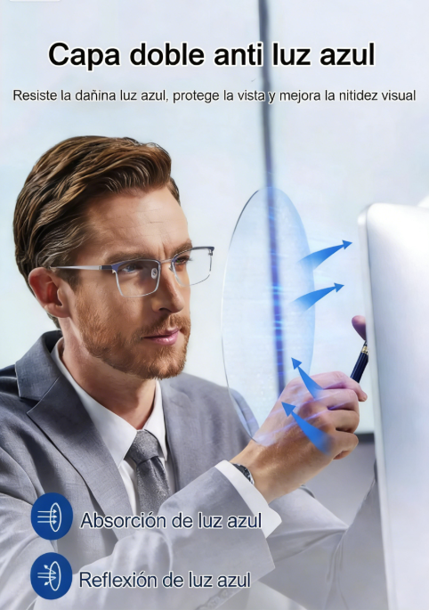 ⏰ ¡Oferta Limitada 50% OFF! 🕶✨ Gafas Ultraligeras Antiluz Azul para Presbicia – Visión Clara y Comodidad Máxima 👓💻