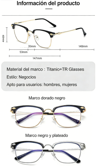 ⏰ ¡Oferta Limitada 50% OFF! 🕶✨ Gafas Ultraligeras Antiluz Azul para Presbicia – Visión Clara y Comodidad Máxima 👓💻