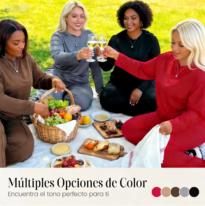 ✨👕 Conjunto de 2 Piezas para Mujer: Camiseta de Manga Larga y Pantalones Anchos – Comodidad Moderna y Estilo Relajado para el Día a Día 🌟💖