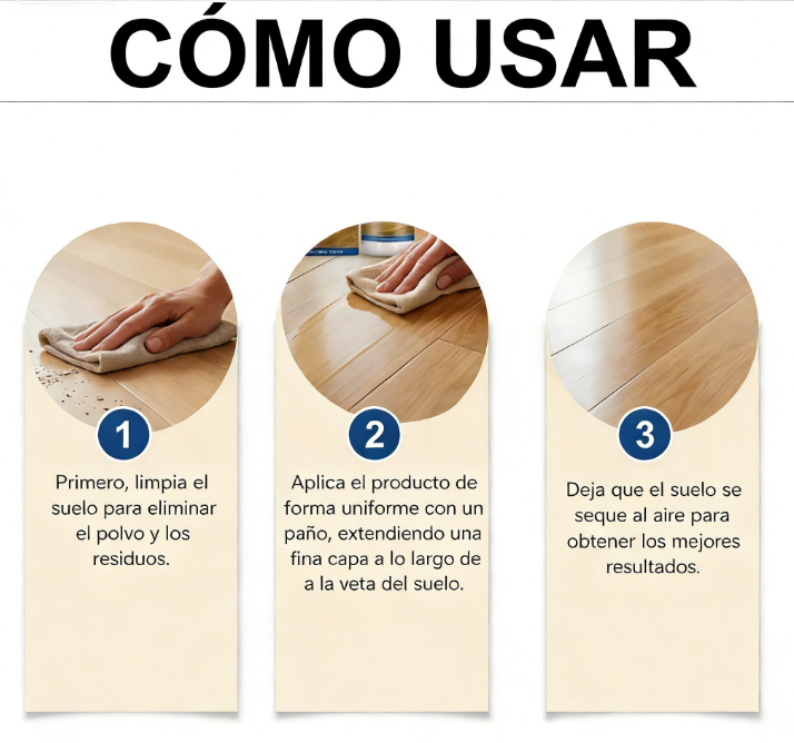 ⏰🔥 ¡Oferta Especial 50% OFF! 🏠 Renovador Instantáneo de Pisos – Brillo Intenso y Protección Duradera desde la Primera Aplicación ✨🌟