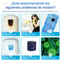 🚽💙 Limpiador de Inodoros en Bola con Burbuja Azul – Limpieza Potente, Frescura Continua y Baño Siempre Impecable 🫧✨
