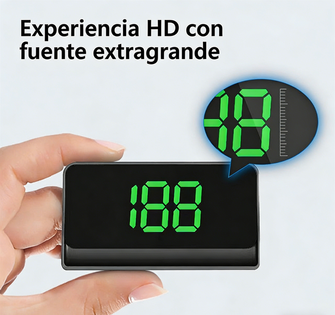 🚗💥 Velocímetro con Pantalla Frontal para Automóvil – Acompañamiento Perfecto para una Conducción Segura y Precisa ✨🔧
