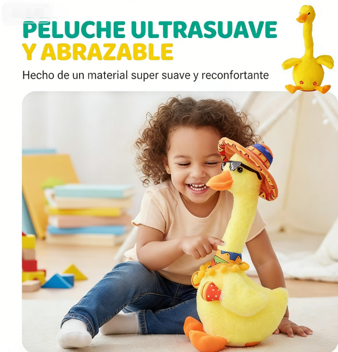 🦆💛 El Pato de Peluche que Habla y Baila – Risas Instantáneas y Cero Aburrimiento 🎶😂