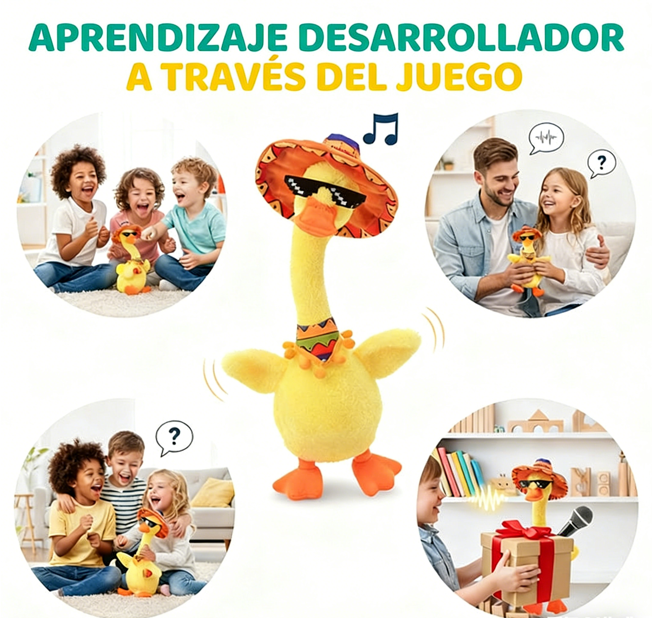🦆💛 El Pato de Peluche que Habla y Baila – Risas Instantáneas y Cero Aburrimiento 🎶😂