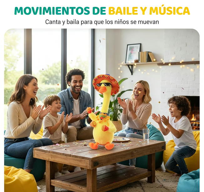 🦆💛 El Pato de Peluche que Habla y Baila – Risas Instantáneas y Cero Aburrimiento 🎶😂