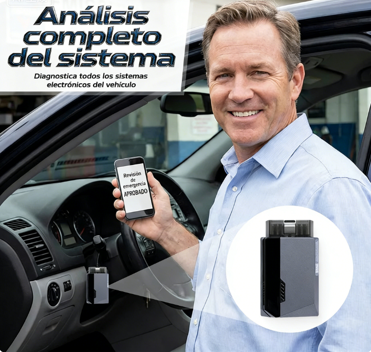 🚗🔧 Herramienta de Diagnóstico para Todos los Sistemas del Automóvil – Datos en Tiempo Real para un Mantenimiento Preciso 📊⚡