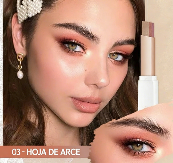 💖 Barra de Sombra de Ojos Degradada con Purpurina – Colores Brillantes y Duraderos para un Look Deslumbrante ✨👁️
