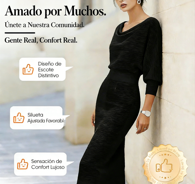 🔥 Vestido Elegante Adelgazante para Mujer – Cintura Ceñida y Silueta que Resalta tu Figura ✨💃que Favorece la Figura ✨💃