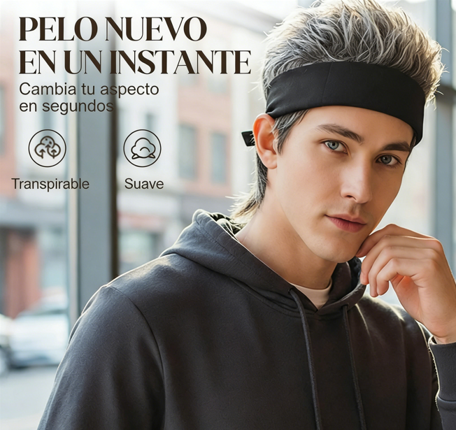 🎩 Gorra con Peluca Estilo Hip-Hop – Look Único y Moderno para Todos los Días 🧢✨