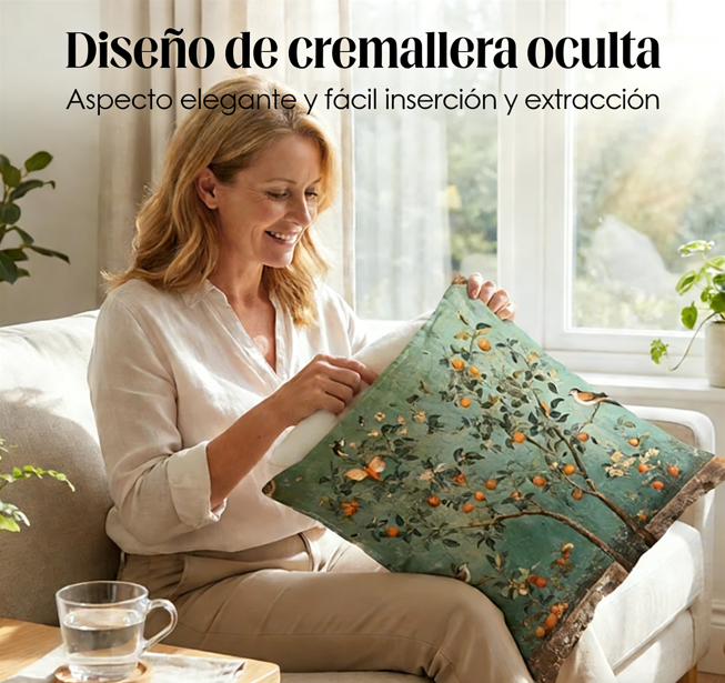 🛋️ Funda Decorativa para Cojines – Dale un Toque Elegante a tu Sofá y Cama 🛏️✨