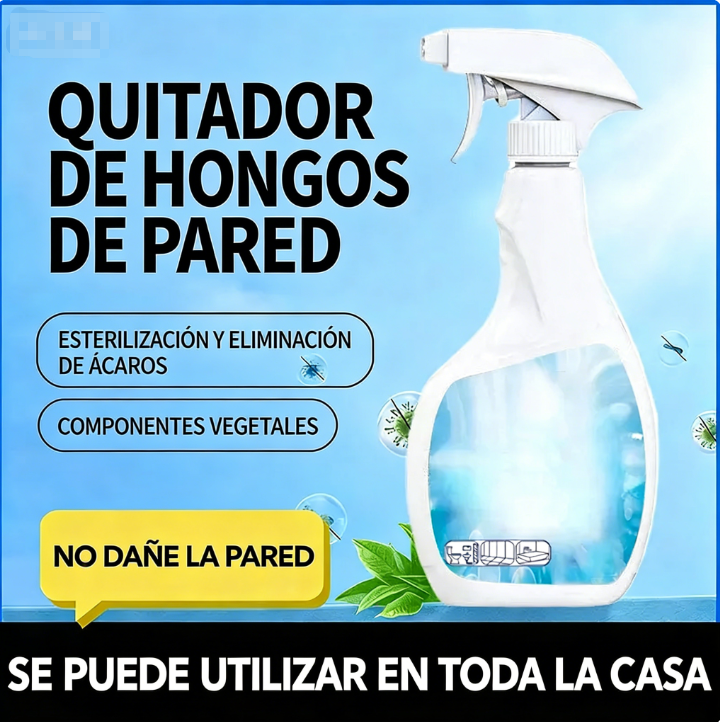 💧 Spray AntiMoho para Hogar – Rápido y Eficaz, Ideal para Paredes, Baño y Techo sin Dañar Superficies ✅🏠