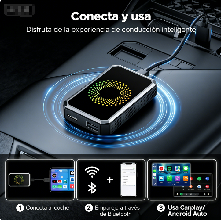 🔥🎁 Mini Adaptador Inalámbrico para Pantalla – Conexión Rápida y Estable para Todo Tipo de Dispositivos 📱💻