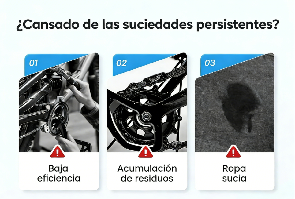 🚴‍♂️ Limpiador de Cadenas de Bicicleta – Elimina Grasa Incrustada, Limpia los Eslabones Internos y Diseño Ergonómico Fácil de Usar 🧽✨