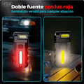 💡 Luz de Trabajo LED con Cabezal Giratorio de 180° – Iluminación Precisa y Ajustable para Todo Tipo de Proyectos 🔧✨