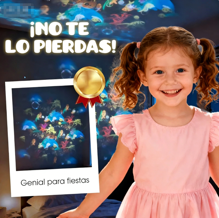 ⏰🔥 ¡50% DE DESCUENTO POR TIEMPO LIMITADO! ✨ Proyector LED Giratorio – Crea Ambientes Mágicos con Luz Dinámica 🌟🎇
