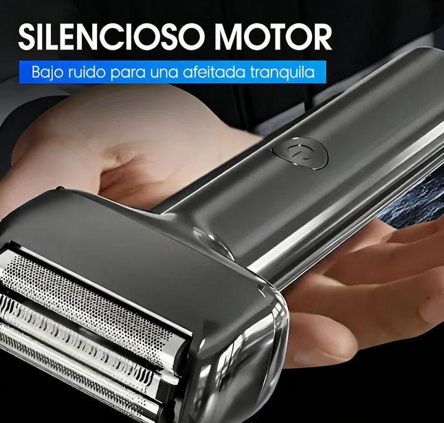 🪒 Afeitadora Eléctrica de Láminas Recargable para Hombres – Eficiencia y Suavidad en Cada Afeitado ✨👨‍🦰