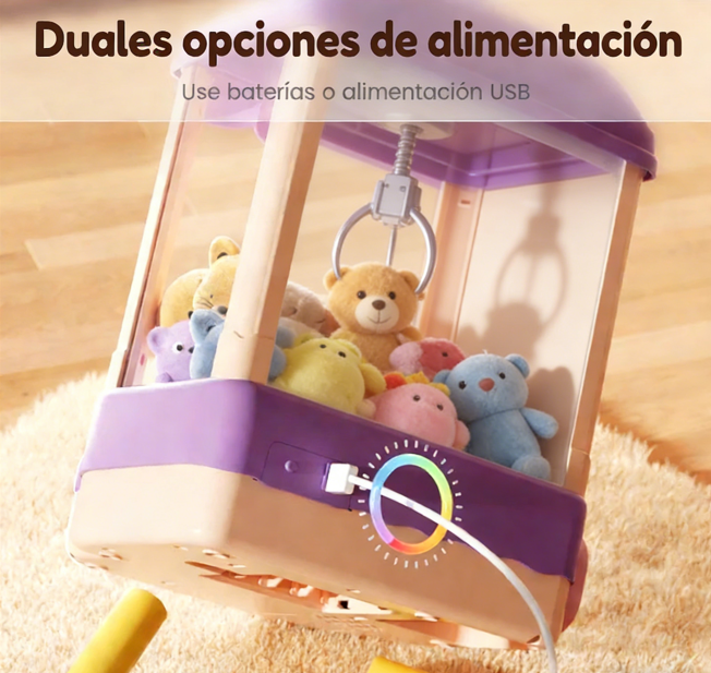 🚚 Peluches y Máquinas Expendedoras de Cápsulas – Diversión y Sorprende con Regalos Únicos 🐻🎉