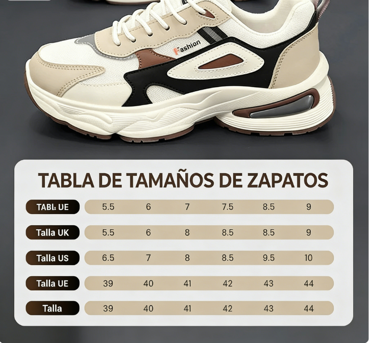 👟 Zapatillas Deportivas con Plataforma Gruesa para Hombre – Malla Transpirable para Comodidad y Estilo Todo el Día ✨🔥