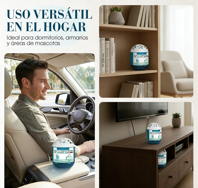 🌿 Caja Mágica para Eliminación de Polvo y Purificación de Aire en Interiores – Aire Fresco y Saludable para tu Hogar 🏠✨