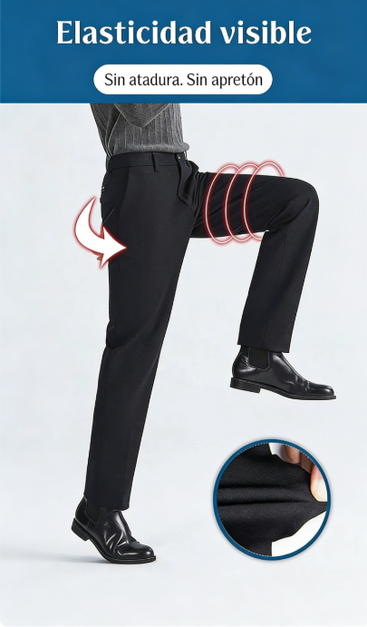 👖 Pantalones Business Slim Otoño-Invierno para Hombre – Estilo Elegante y Confort Todo el Día ✨❄️