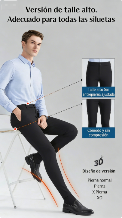 👖 Pantalones Business Slim Otoño-Invierno para Hombre – Estilo Elegante y Confort Todo el Día ✨❄️