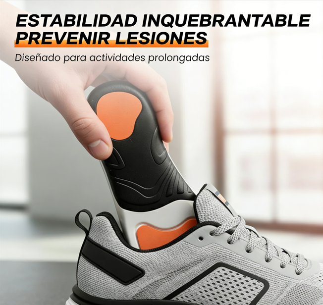 👟 Plantillas Deportivas con Amortiguación y Soporte para el Arco – Comodidad y Protección Todo el Día ✨💪
