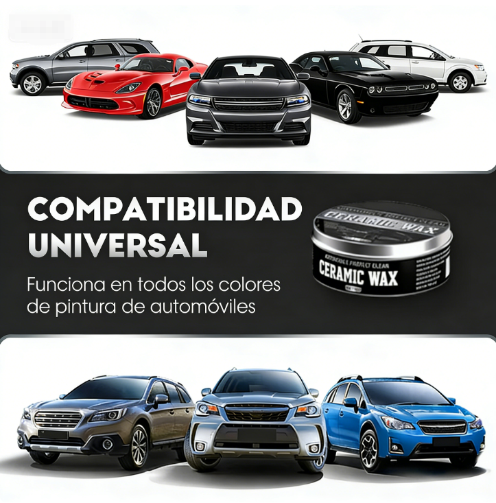 🚗 Pasta de Cera de Titanio Cerámica 2 en 1 – Pulido y Protección Profesional para Autos con Brillo Duradero ✨🛡️
