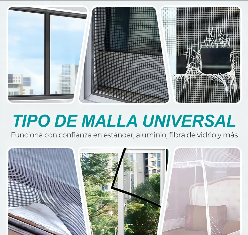 ⏰🔥 ¡50% DE DESCUENTO POR TIEMPO LIMITADO! 🪟 Cinta Autoadhesiva para Mosquiteras – Repara Fácil y Rápido ✨🛠️