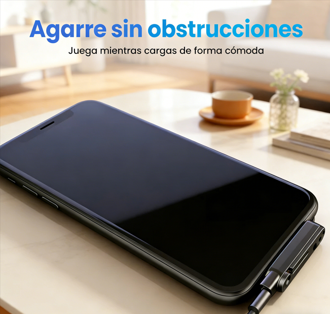 📱 Adaptador de Carga Rápida con Soporte Plegable 360° – Comodidad y Versatilidad para tu Teléfono ⚡✨