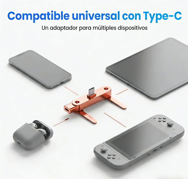 📱 Adaptador de Carga Rápida con Soporte Plegable 360° – Comodidad y Versatilidad para tu Teléfono ⚡✨