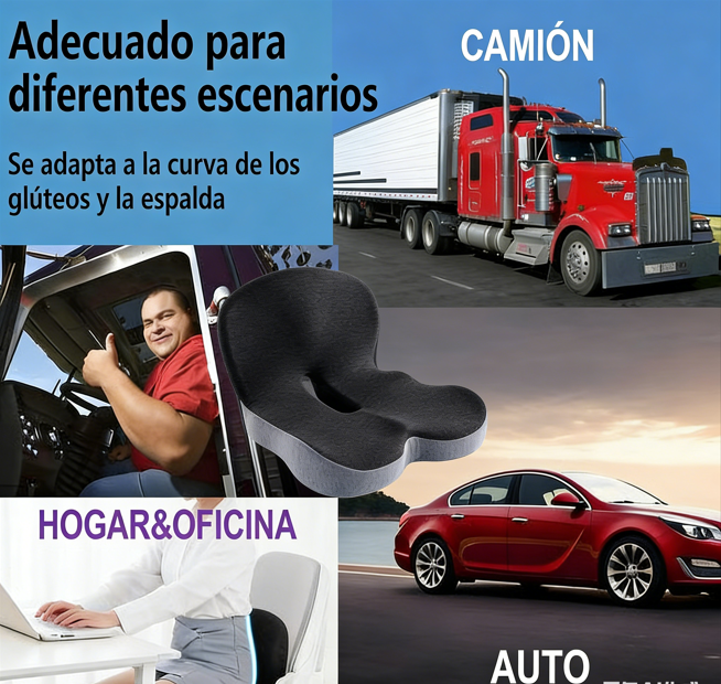 ⏰🔥 ¡50% DE DESCUENTO POR TIEMPO LIMITADO! 🦴 Cojín de Alivio de Dolor – Soporte Cómodo hasta 8 Horas, Seguro y Certificado CE/MEDICAL 🌿✨