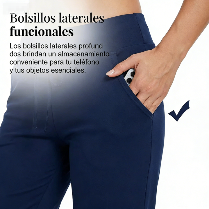 👖 Pantalones Deportivos Cortos para Mujer – Cintura con Cordón, Cómodos y Perfectos para Estar en Casa ✨🏠