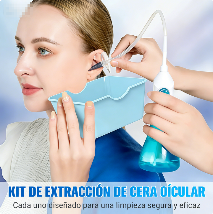 👂 Kit para Limpiar el Cerumen – Cuchara de Silicona Reutilizable, Segura, Suave y Eficaz para Oídos Higiénicos ✨🧼