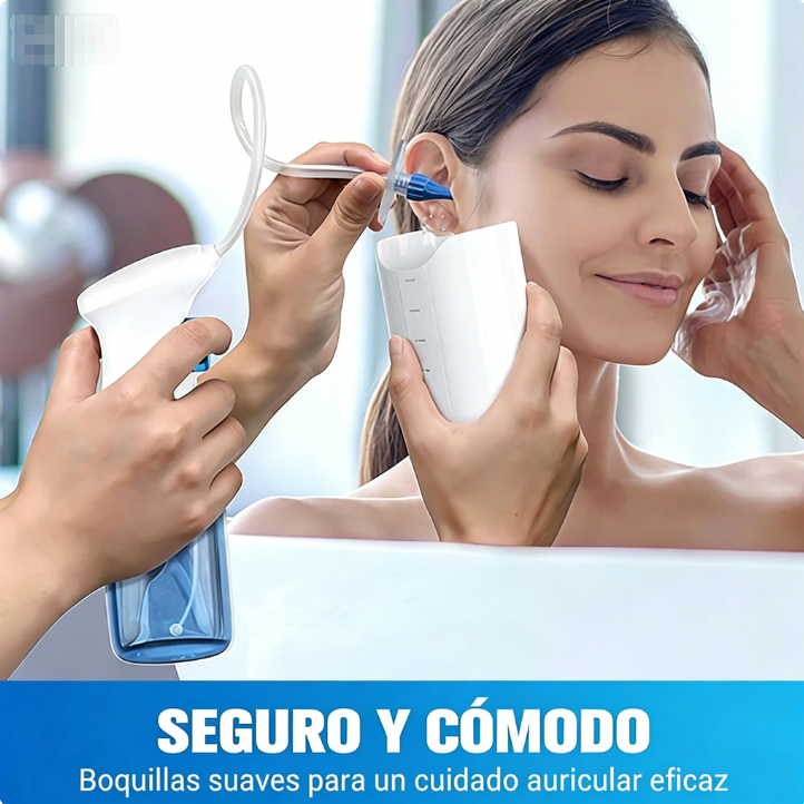 👂 Kit para Limpiar el Cerumen – Cuchara de Silicona Reutilizable, Segura, Suave y Eficaz para Oídos Higiénicos ✨🧼