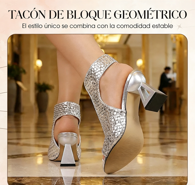👠 Sandalia de Tacón Elegante para Mujer – Punta Abierta, Comodidad y Piernas Esbeltas ✨🏖️